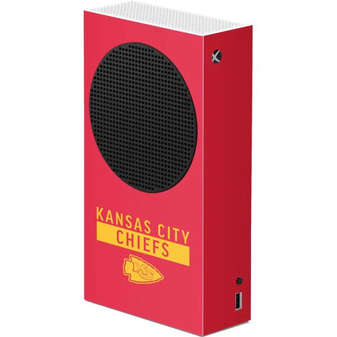 NFL Kansas City Chiefs Red Performance Series Xbox Series S Console Skin